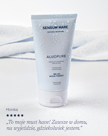 Face cleansing gel ALGOPURE