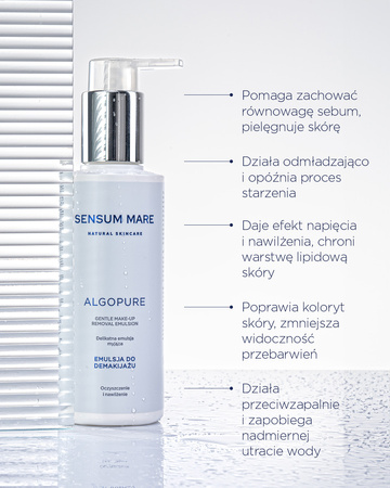 Gentle cleansing emulsion ALGOPURE