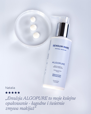 Gentle cleansing emulsion ALGOPURE
