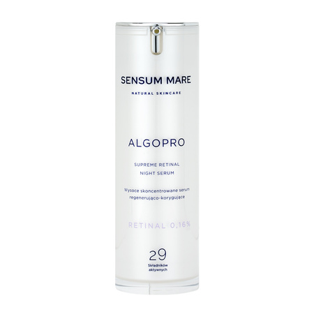 Highly concentrated regenerating and correcting serum with stable retinal 0,16% ALGOPRO