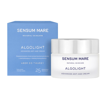 Advanced revitalizing and anti-wrinkle cream with a lightweight texture ALGOLIGHT